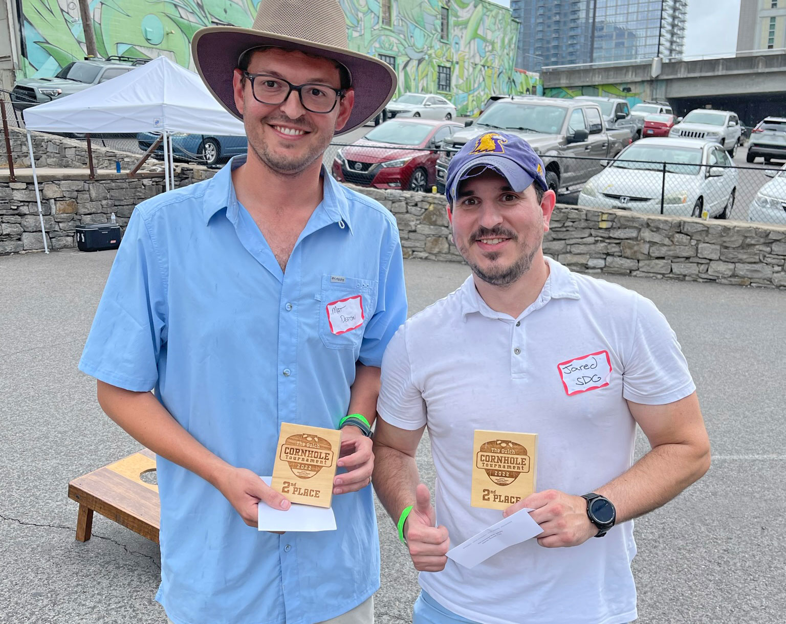 2022 The Gulch Cornhole Tournament benefitting the American Heart Association