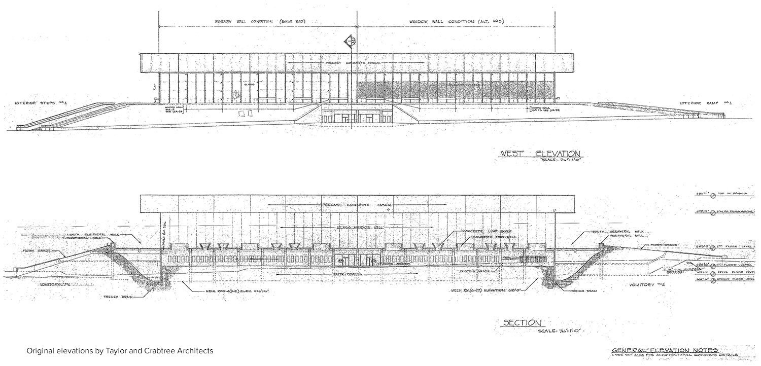 Rejuvenating a Mid-Century Modern Classic – Middle Tennessee State University – Murphy Center