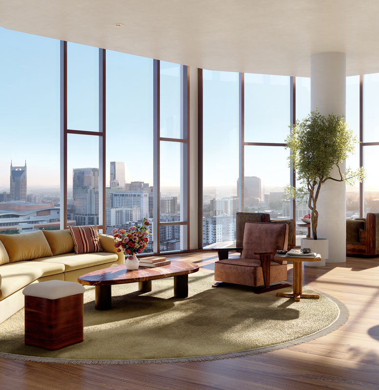 Pendry Nashville and Pendry Residences Nashville at Paseo South Gulch