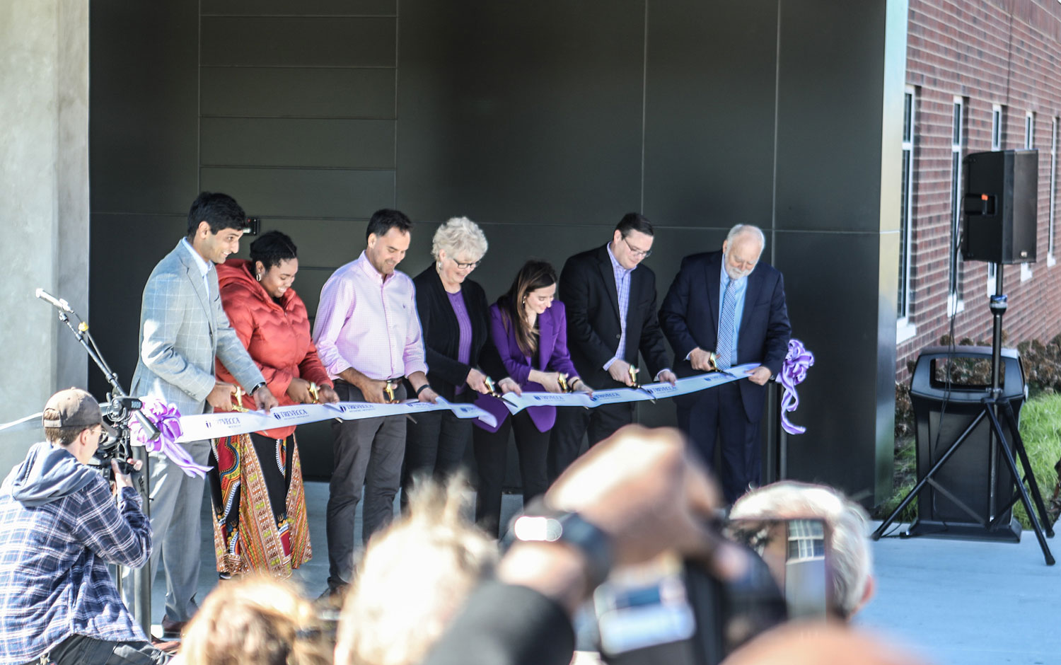 Trevecca Nazarene University - University Commons, ribbon cutting